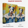 Pitbull Terrier Art - View 2