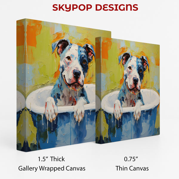 Pitbull Terrier Art - View 2