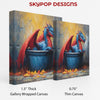 Dragon Bath Art - View 2