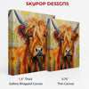 Highland Cow Art - View 2