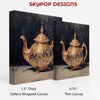 Ornate Teapot Kitchen Art - View 2