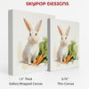 Bunny and Carrots Art - View 2