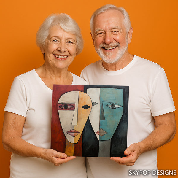 Abstract Faces of Expression Art - View 3