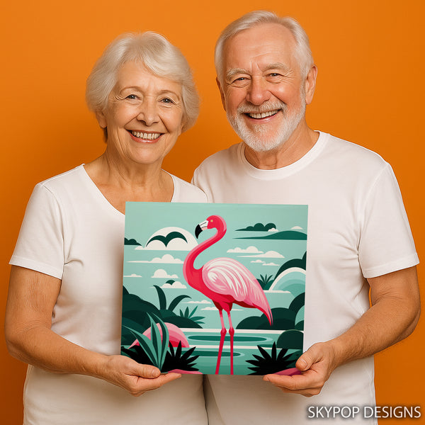 Flamingo Art - View 3