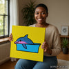 Dolphin Splash Fun Art - View 3