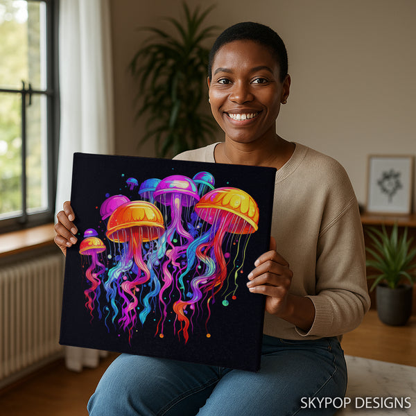Jellyfish Art - View 3