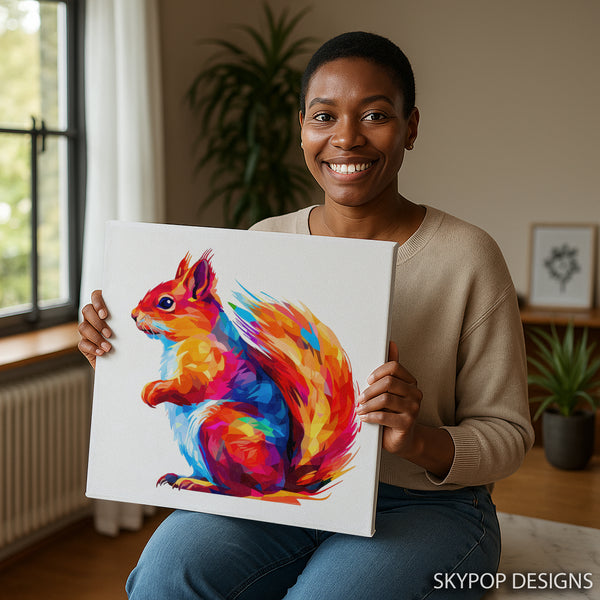 Squirrel Art - View 3