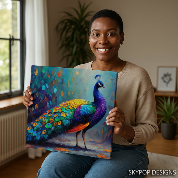 Peacock Art - View 3
