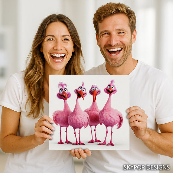 Flamingo Art - View 3