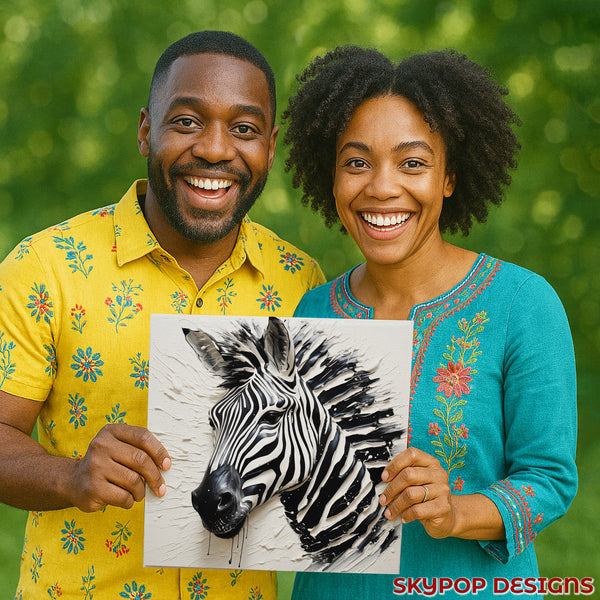 Zebra Art - View 3