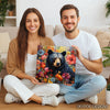 Bear Amongst Flowers Art - View 3