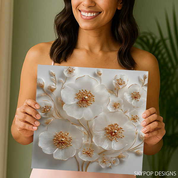 Gilded Blossom Art - View 3