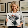 Highland Cow Art - View 3