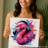 Flamingo Art - View 3