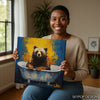 Bear Bathtub Bliss Art - View 3