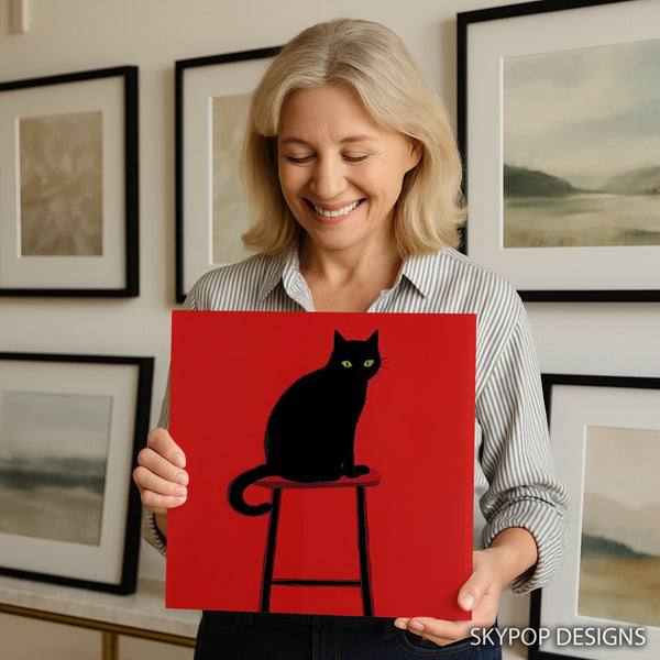 Black Cat Art - View 3