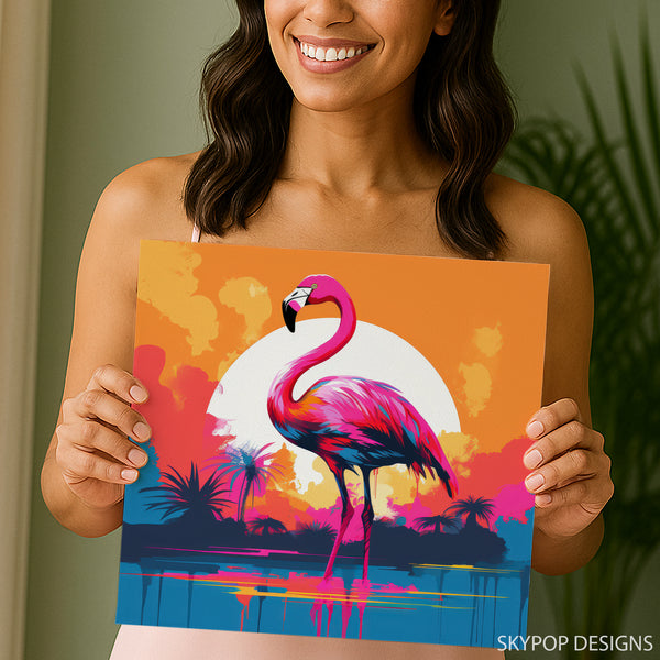 Flamingo Art - View 3