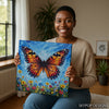 Butterfly Meadow Art - View 3