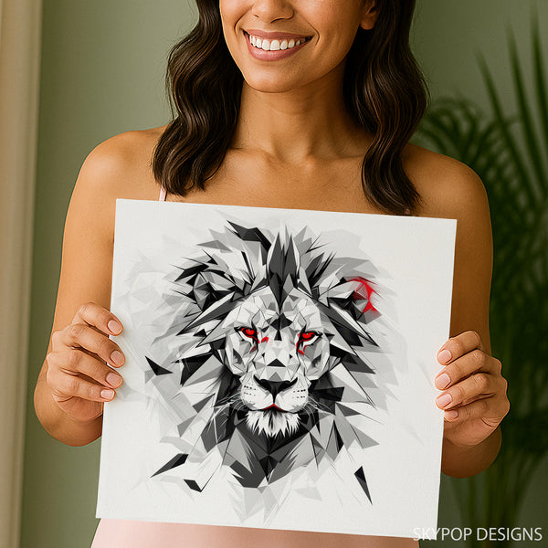 Lion's Gaze Art - View 3
