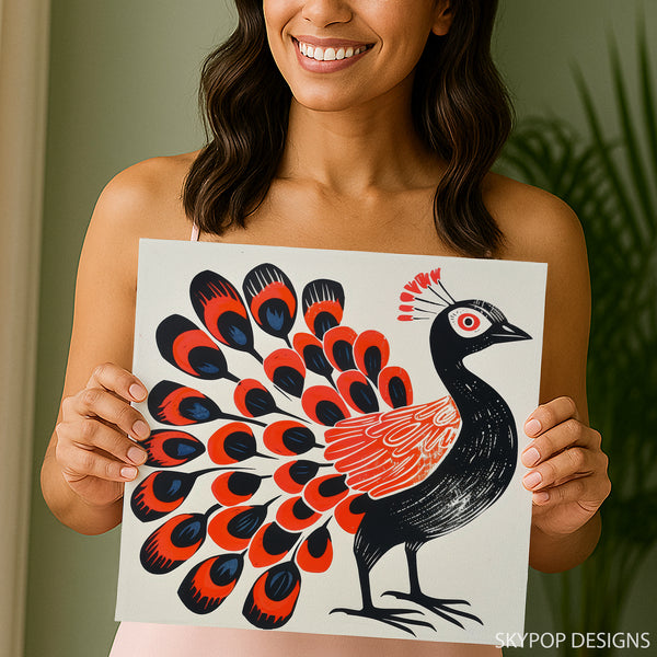 Peacock Art - View 3