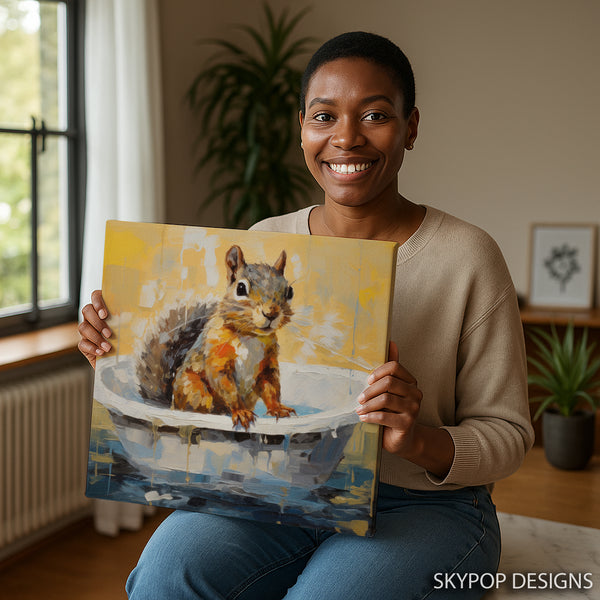 Squirrel Art - View 3