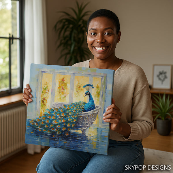 Peacock Art - View 3