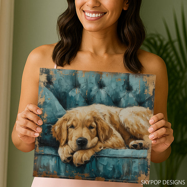 Golden Retriever Art - View 3