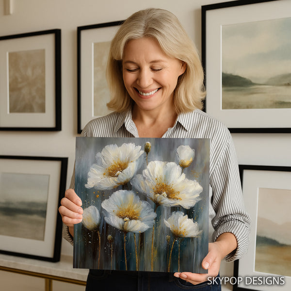 White Poppies Art - View 3