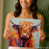 Highland Cow Art - View 3