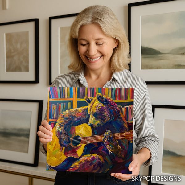 Bear Guitar Art - View 3