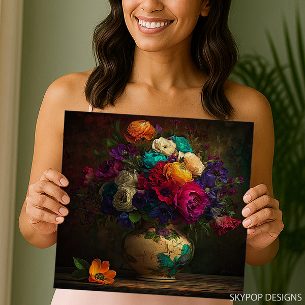 Floral Bouquet Art - View 3