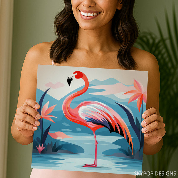 Flamingo Art - View 3
