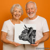 Highland Cow Art - View 3