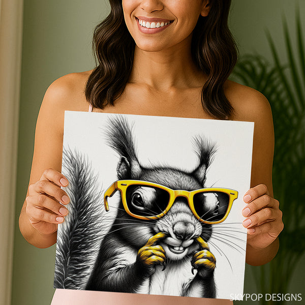 Squirrel Art - View 3