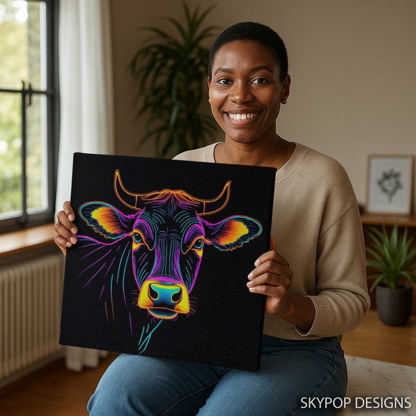 Highland Cow Art - View 3