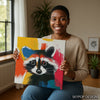 Raccoon Art - View 3