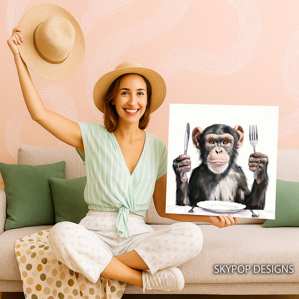 Chimpanzee Art - View 3