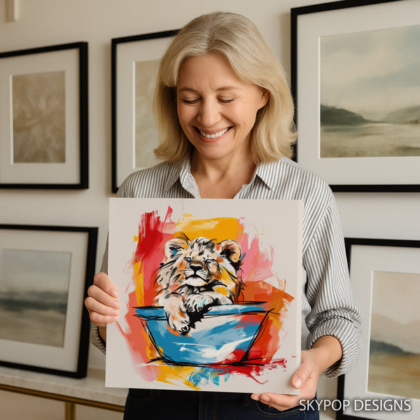 Lion Cub Art - View 3
