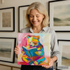 Bear Reading Art - View 3