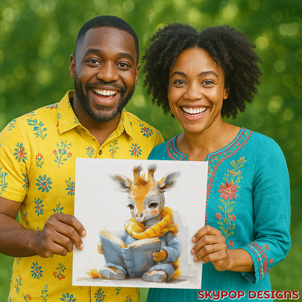 Giraffe Art - View 3