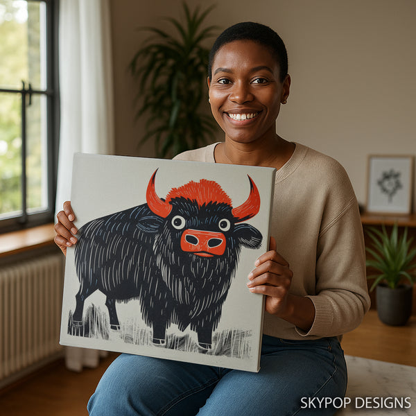 Bison Art - View 3