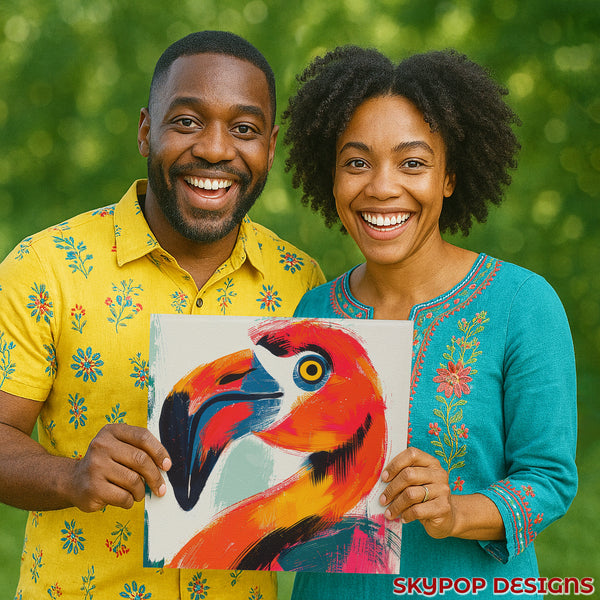 Flamingo Art - View 3