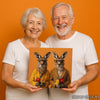 Kangaroo Couple Art - View 3