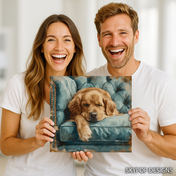 Golden Retriever Art - View 3