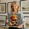 Highland Cow Art - View 3
