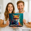 Fox Reading Art - View 3