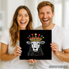 Crowned Sheep Art - View 3