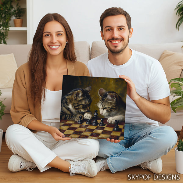 Cat Chess Art - View 3