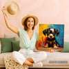 Dachshund Puppy Art - View 3