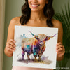Highland Cow Art - View 3